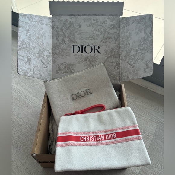 Two Dior Pouches - Picture 1 of 6